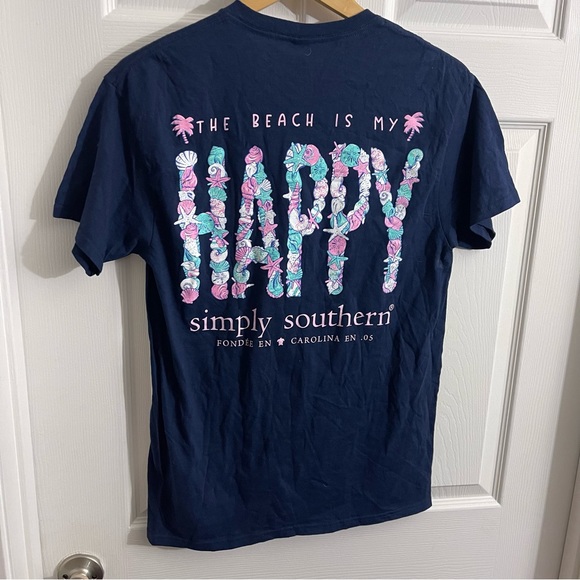 Simply Southern New with tags size medium The Beach is my Happy Place - Picture 4 of 6